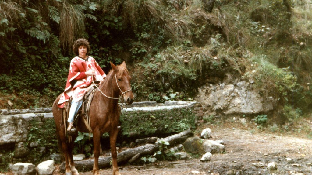 Susie Cashion on horseback
